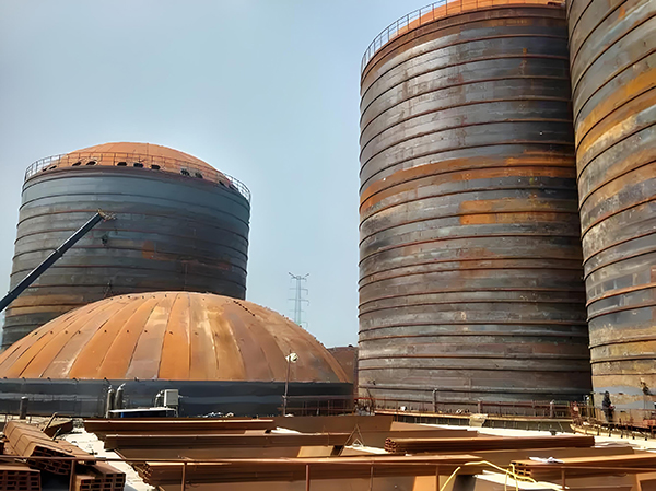 阿瓦提焦粉钢板仓